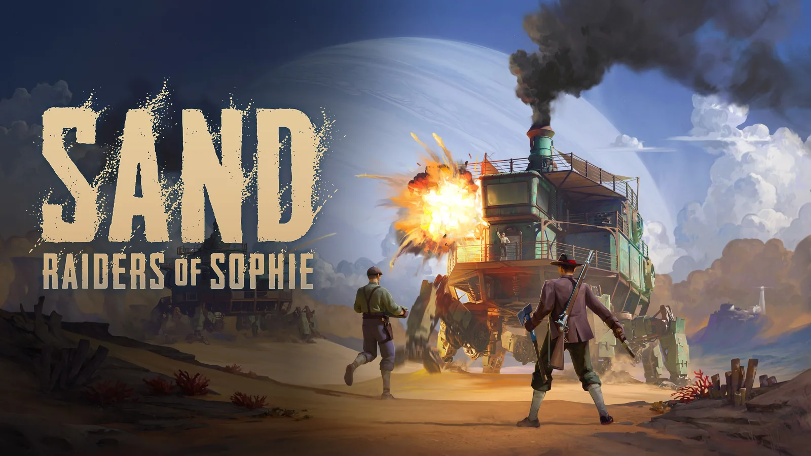 Illustration officielle de SAND Raiders of Sophie publiée sur le Xbox Store